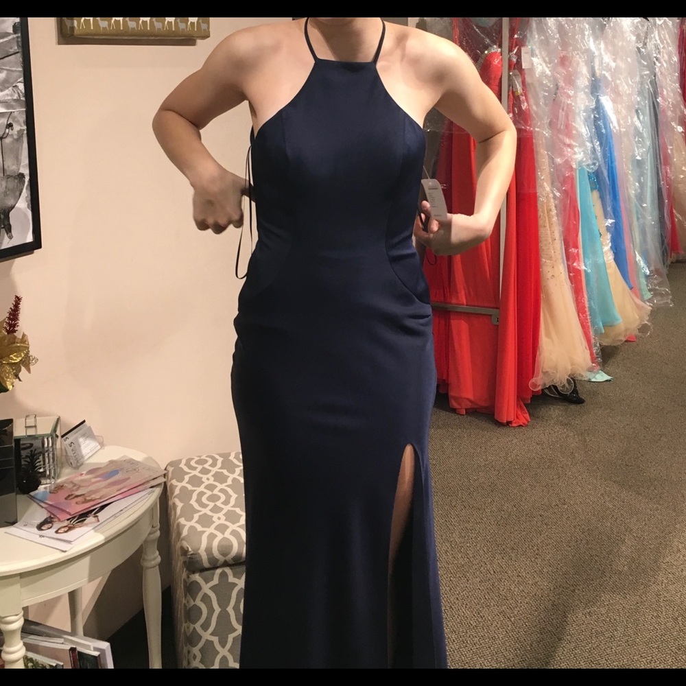 Navy Prom Dress size 4